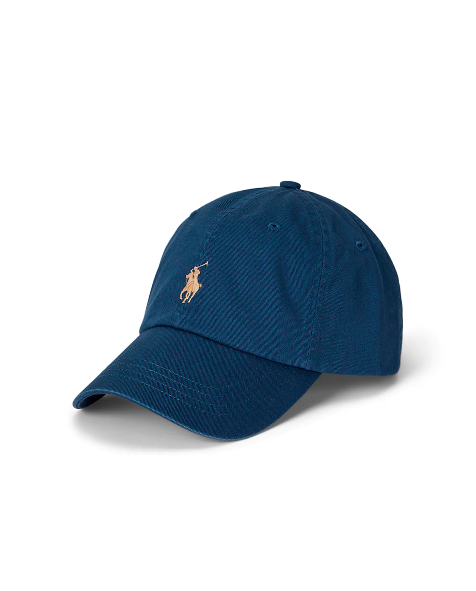 

Мужская хлопковая кепка с вышитой лошадью Polo Ralph Lauren, индиго/синий