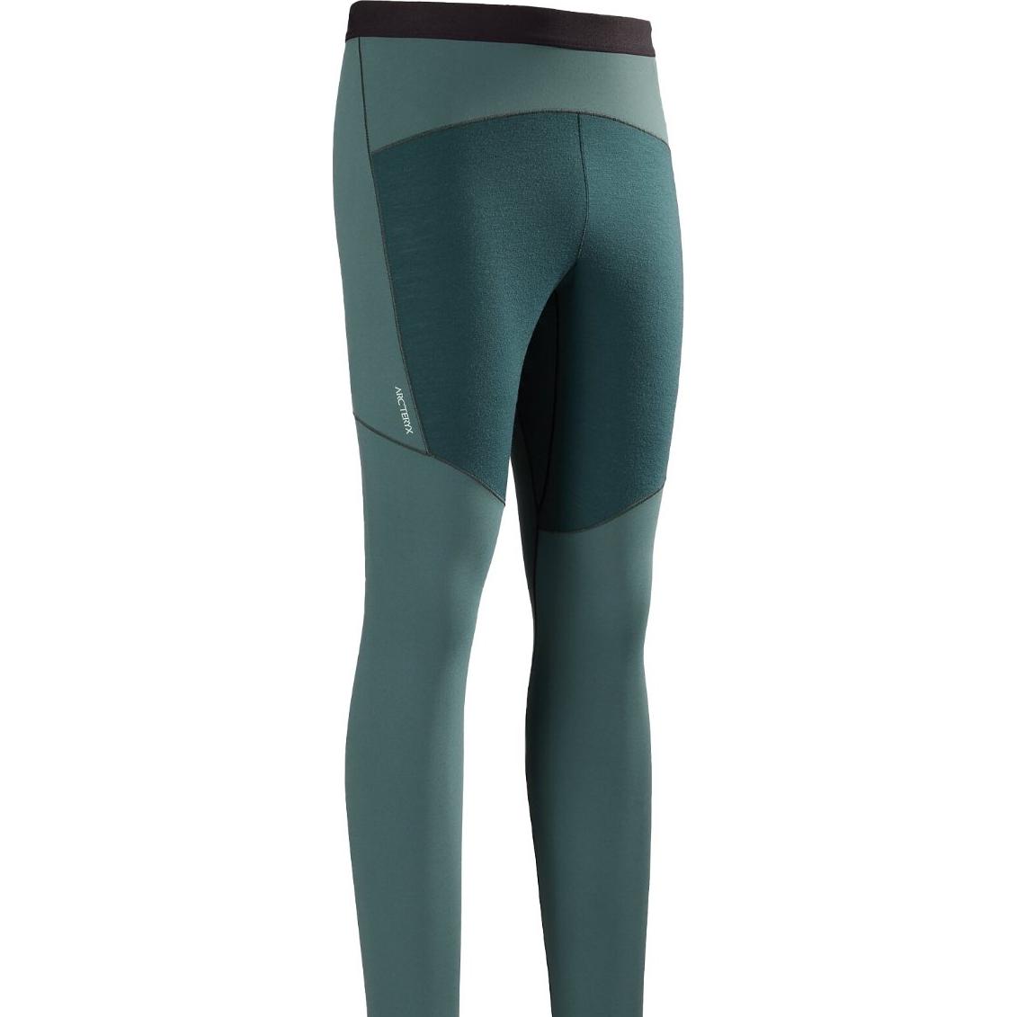 Мужские термобрюки X Rho Hybrid Bottom Arcteryx, Бордовый красный/Бордо — фото 4