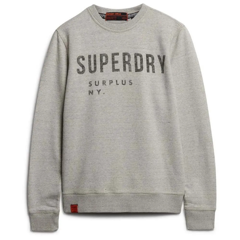 

Толстовка Superdry Surplus Graphic, серый