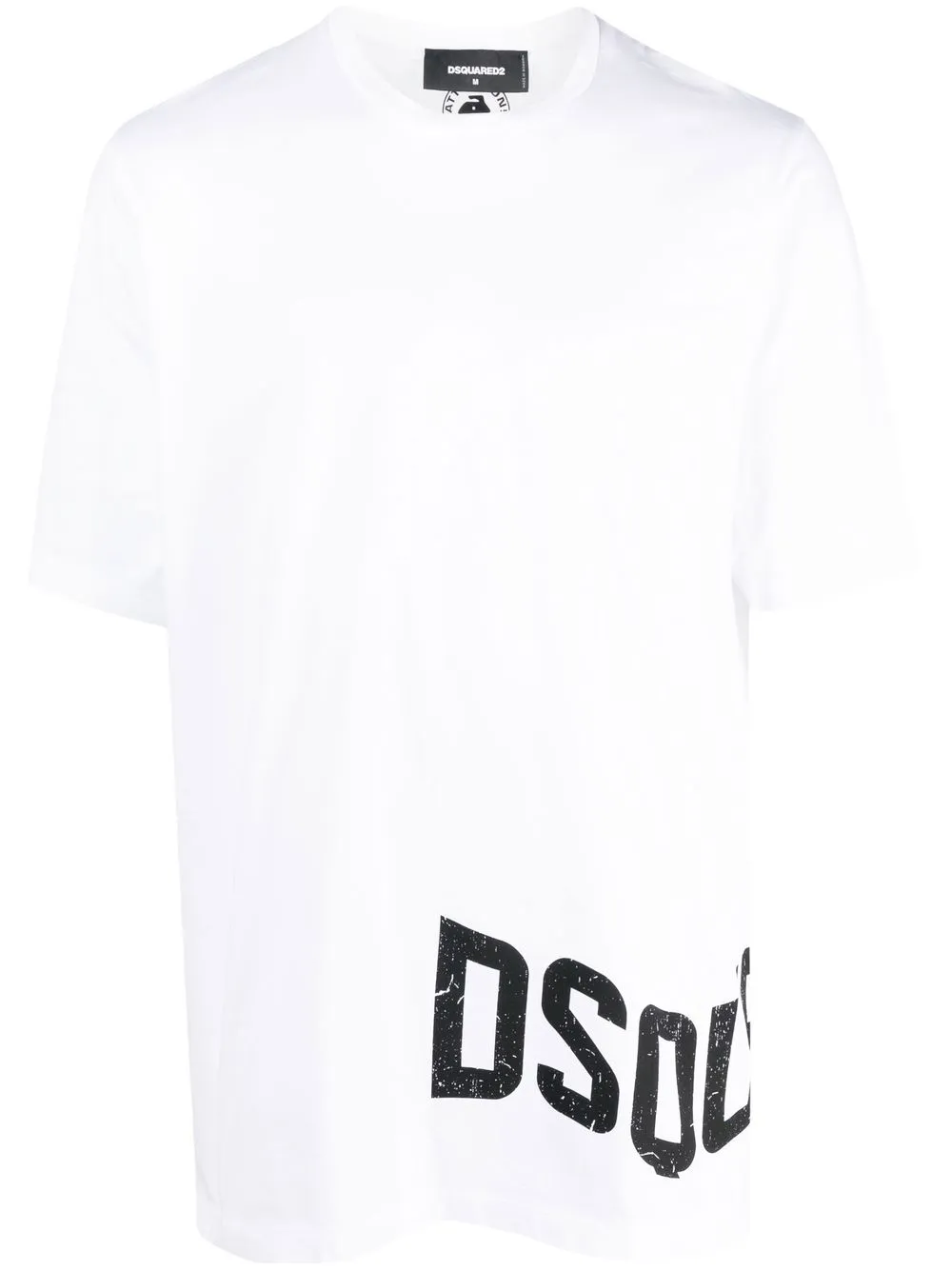 

Футболка с логотипом DSQUARED2, белый