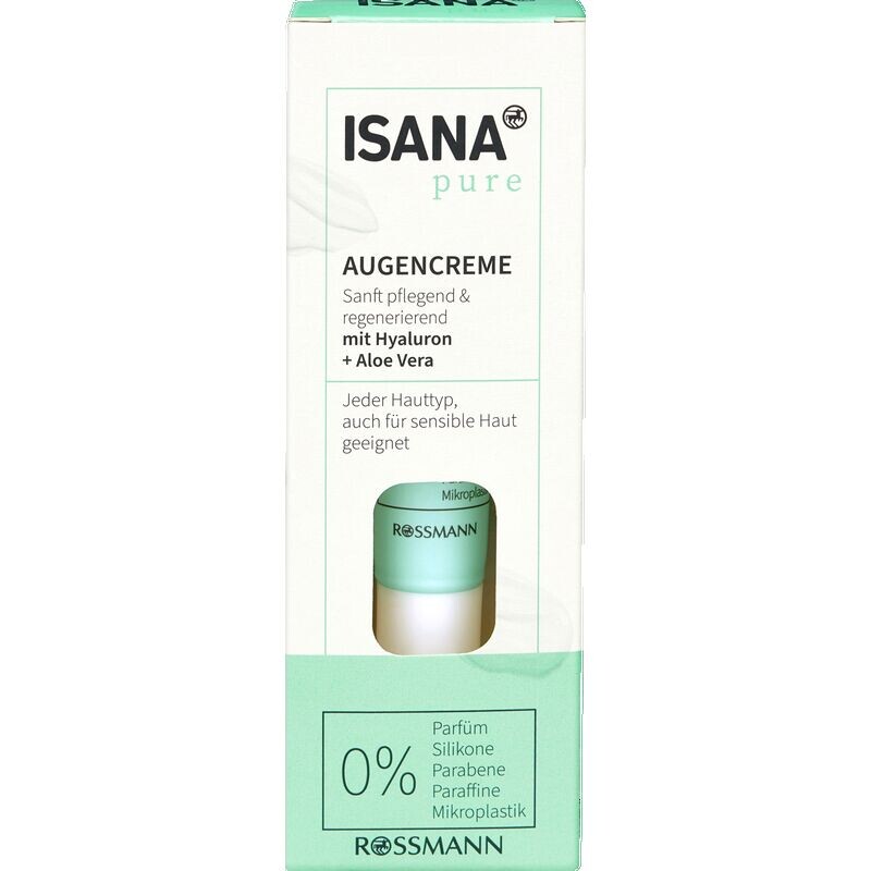 

Чистый крем для глаз ISANA, 15 ml