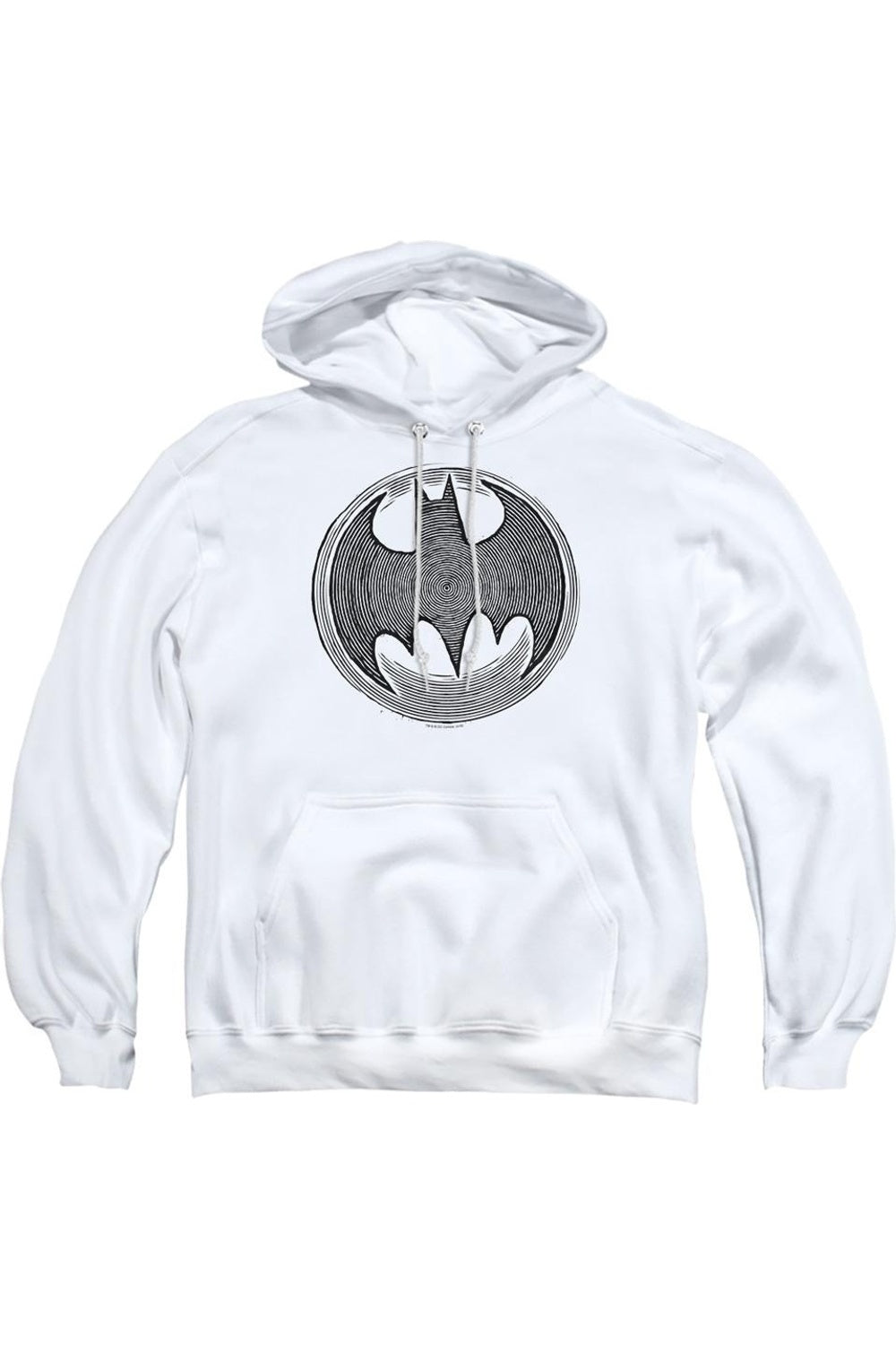 

Batman Knight Knockout Adult Pull Over Hoodie / Толстовка с капюшоном Gildan, белый