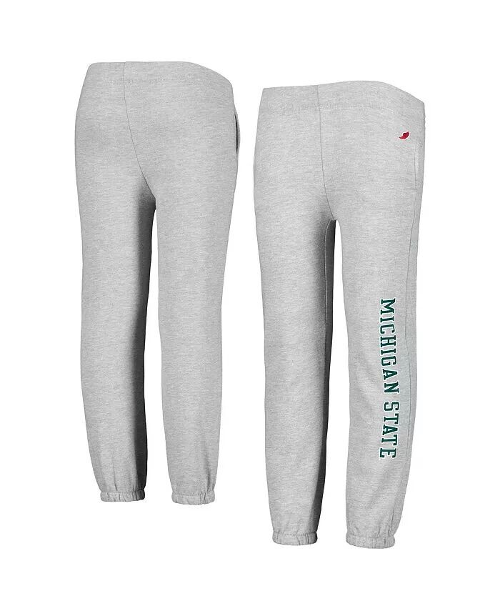 

Брюки Big Boys Heather Grey Michigan State Spartans Essential League Collegiate Wear