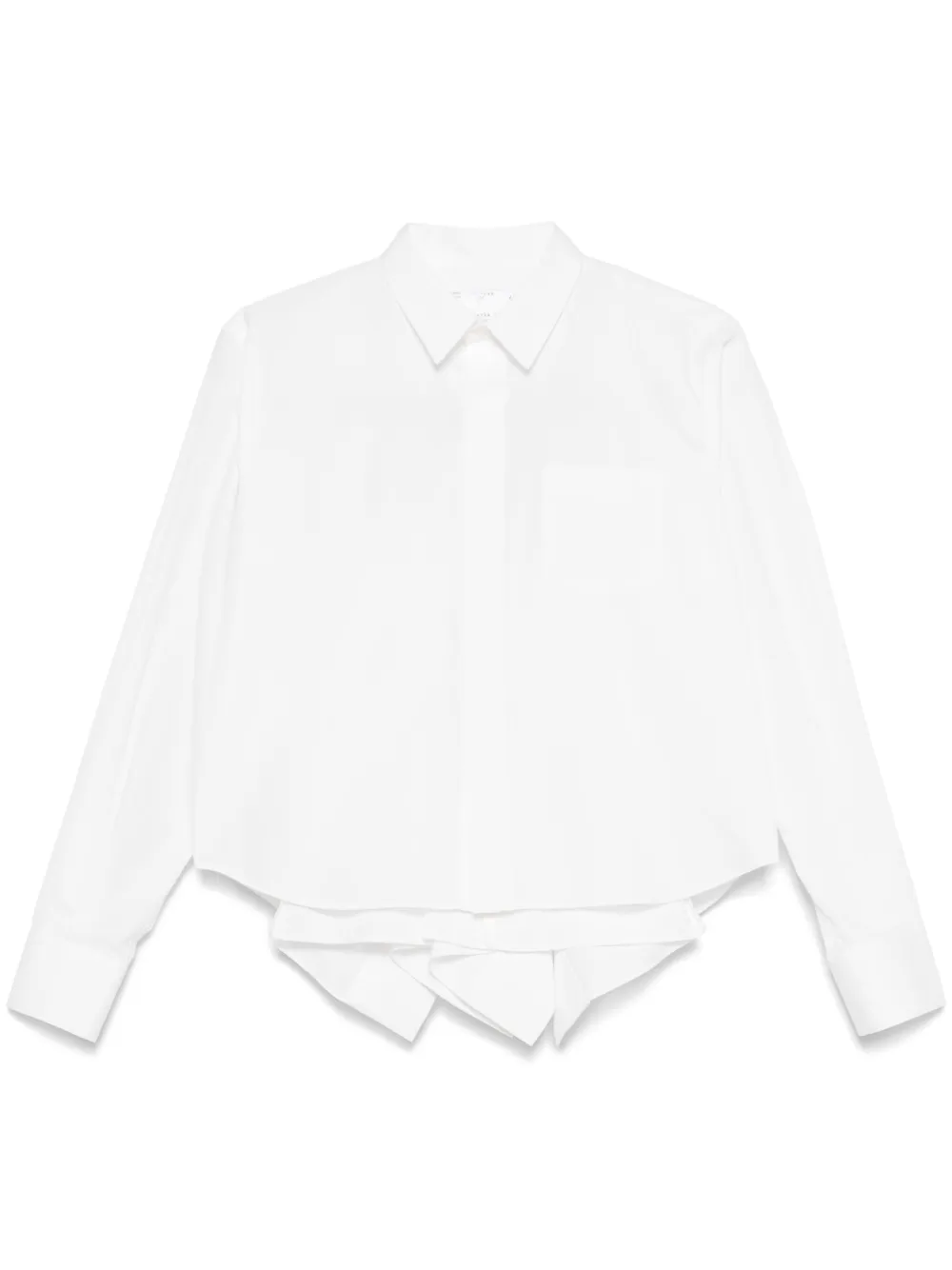 

Рубашка из поплина SACAI, белый