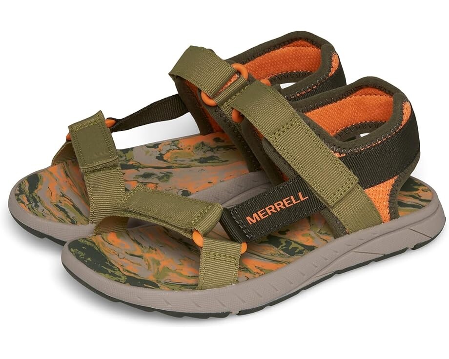 

Сандалии Merrell Kids Kahuna Web 2.0, цвет Olive/Orange