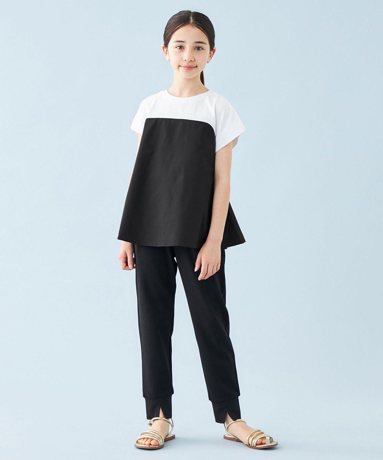 Футболка Футболки разных расцветок [110-150 см] Unfilo, Off-white x Black [Visceseco [205]] — фото 4