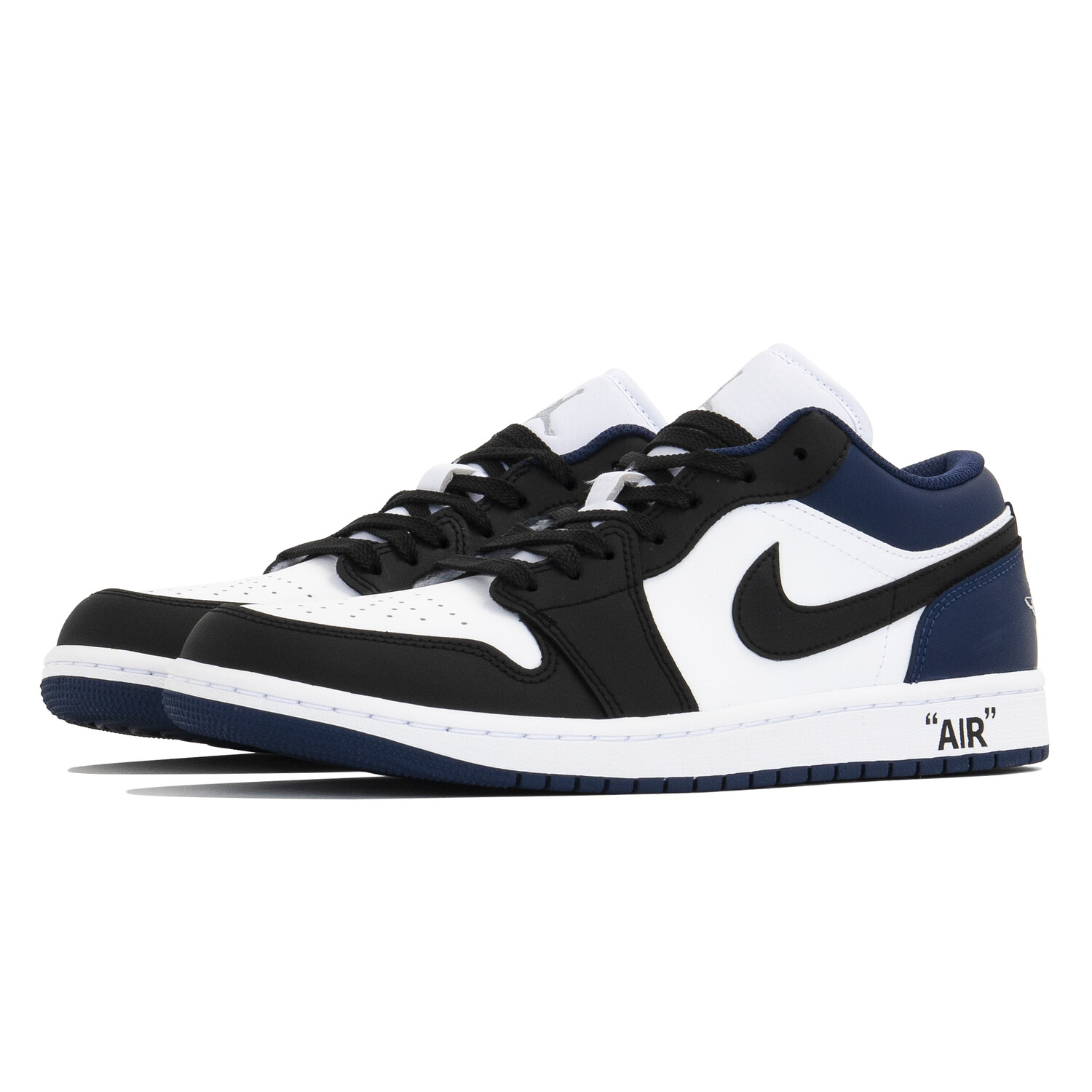 Кроссовки Air Jordan 1 Vintage Basketball Shoes Men Low-Top White — фото 4