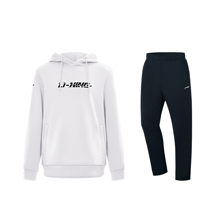 

Повседневная спортивная одежда унисекс LINING, экрю/черный