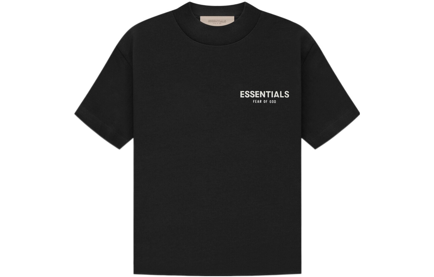 Детская футболка Fear of God Essentials, Черный — фото 2