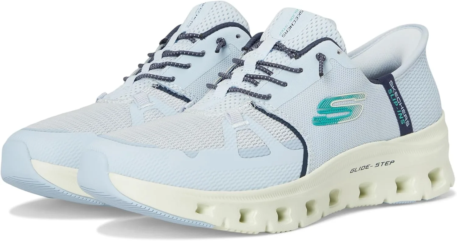 Мужские кроссовки Skechers Glide-Step Pro без шнурков, светло-голубой/светло-голубой