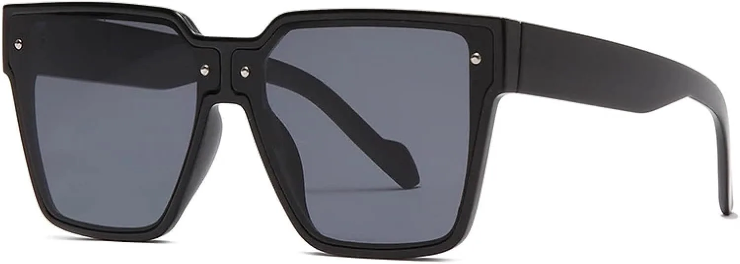 

Модные солнцезащитные очки большого размера для женщин, винтажные, мужские, для активного отдыха, с защитой от УФ-излучения UV400, цветные очки TKKTLLT, C1