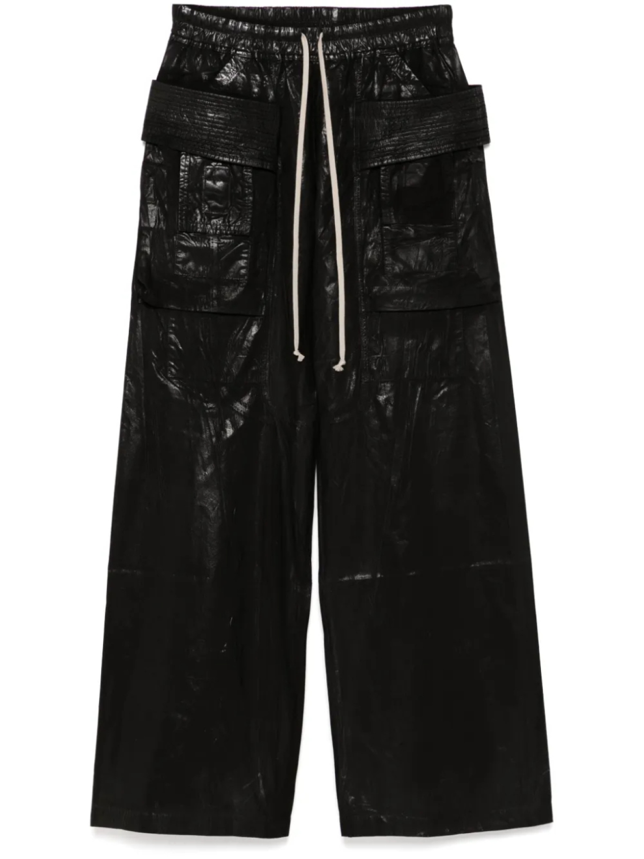 

Широкие брюки-карго Rick Owens DRKSHDW Hollywood creatch, черный