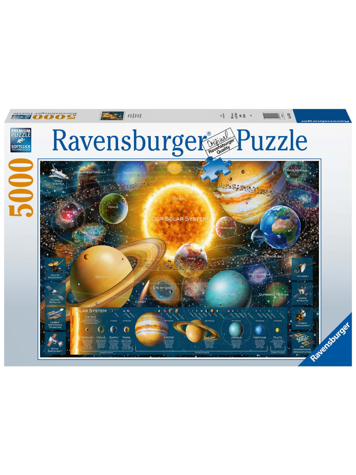 

Настольная игра-пазл Ravensburger 16720 - Планетарная система - 5000 деталей - Для детей от 12 лет