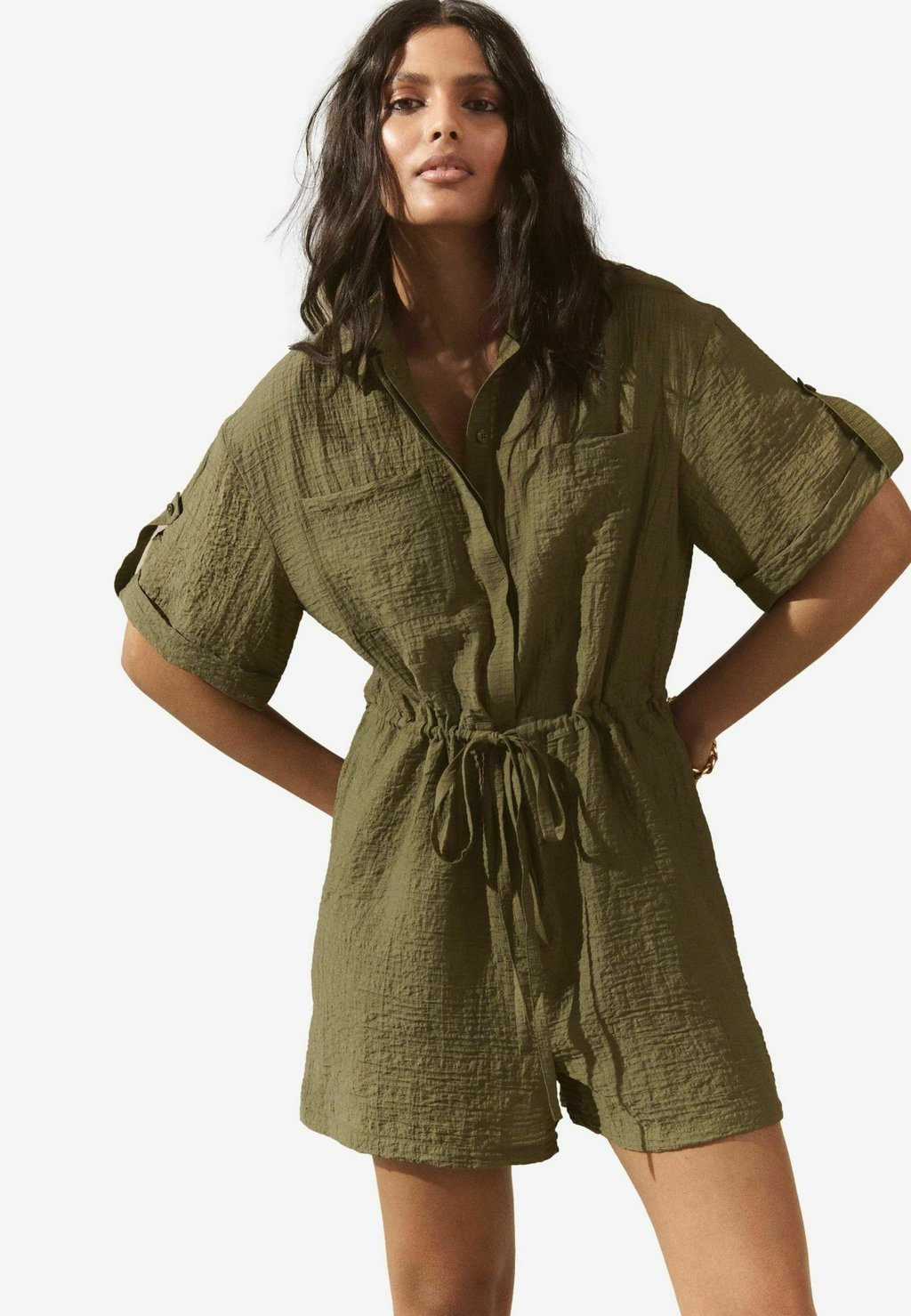 

Комбинезон SHORT SLEEVE UTILITY Next, зеленый