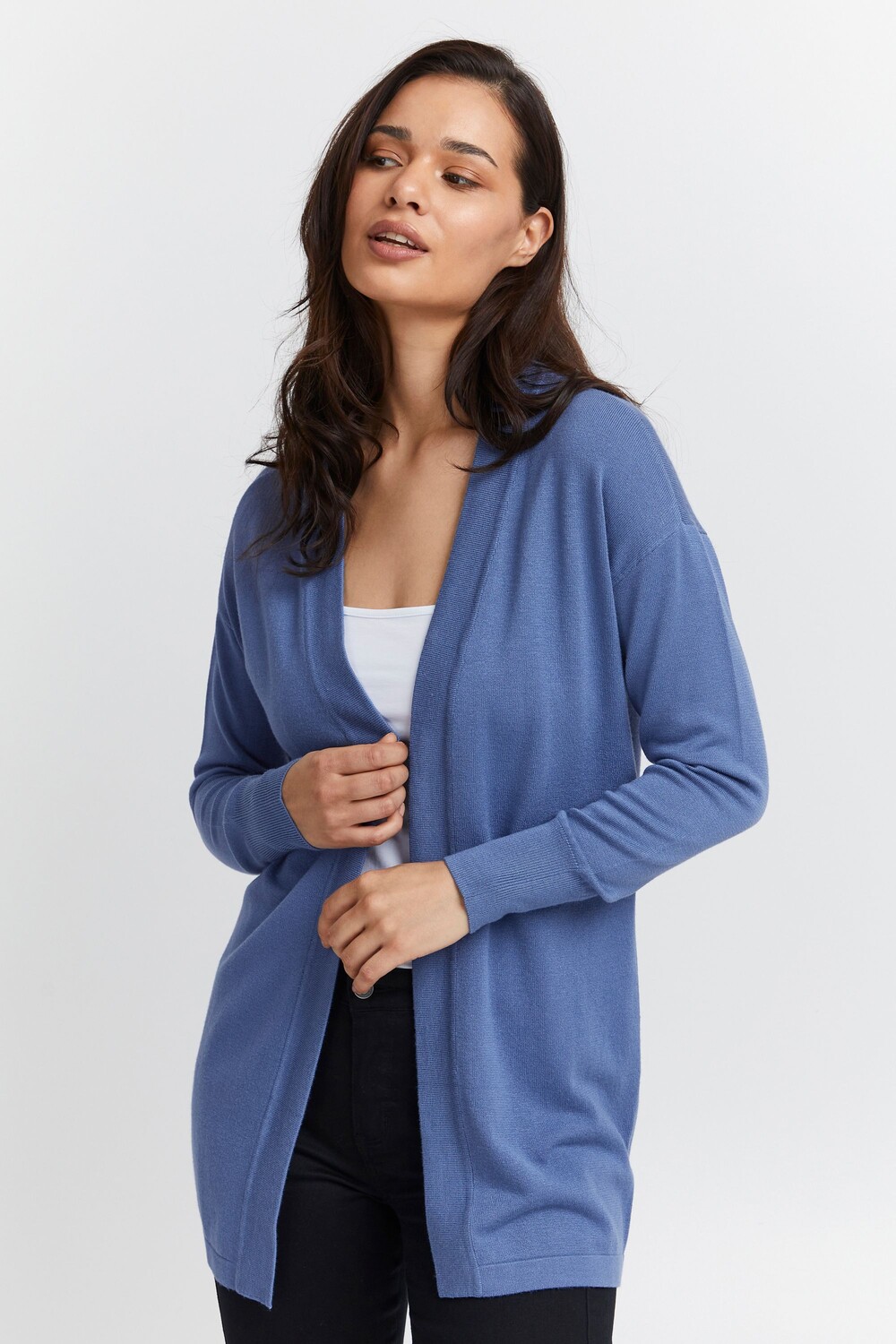 

Кардиган Fransa Strickjacke FRBLUME CAR 1 20610789, синий