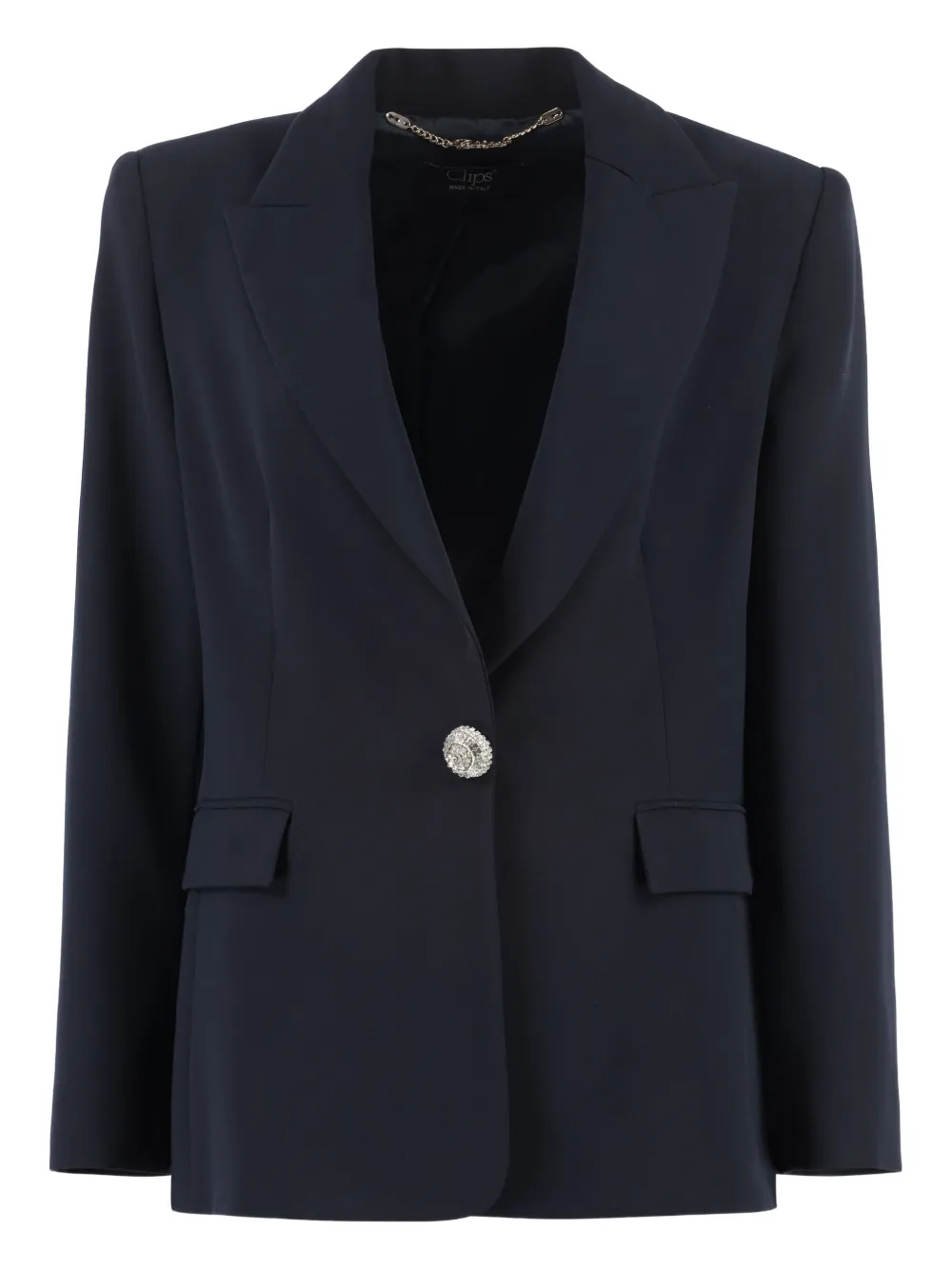

Однобортный пиджак на пуговицах Clips, синий