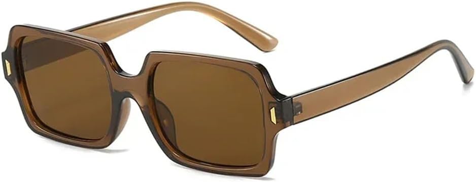 

Женские солнцезащитные очки UV400 с заклепками, мужские — с леопардовым принтом и зеленым градиентом, для занятий спортом на открытом воздухе, бега и путешествий UYPTK, Dark Tea