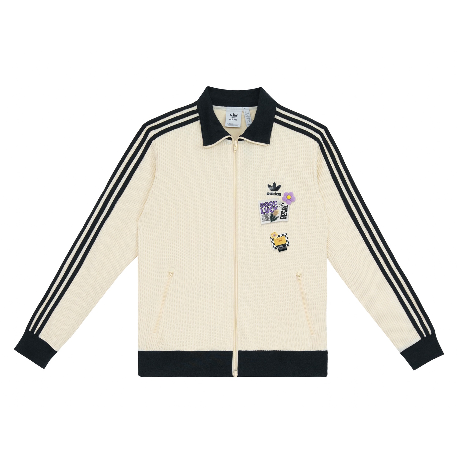 

Куртка Waffle BBTT Unisex Adidas Originals, белый