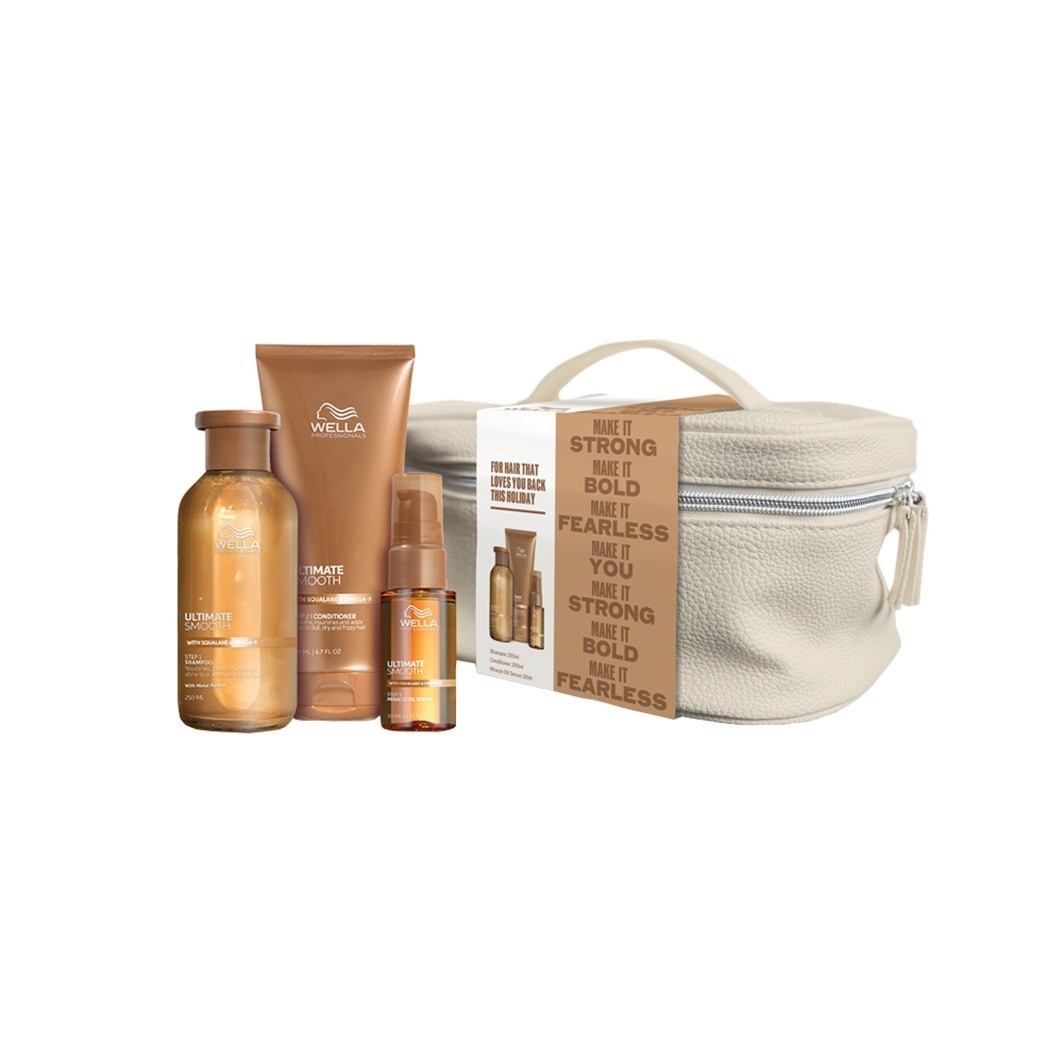 Набор для ухода за волосами ultimate smooth set Wella Professionals, количество 1 шт.
