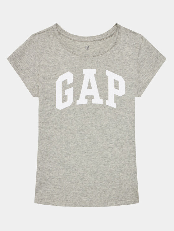 

Футболка стандартного кроя Gap, серый