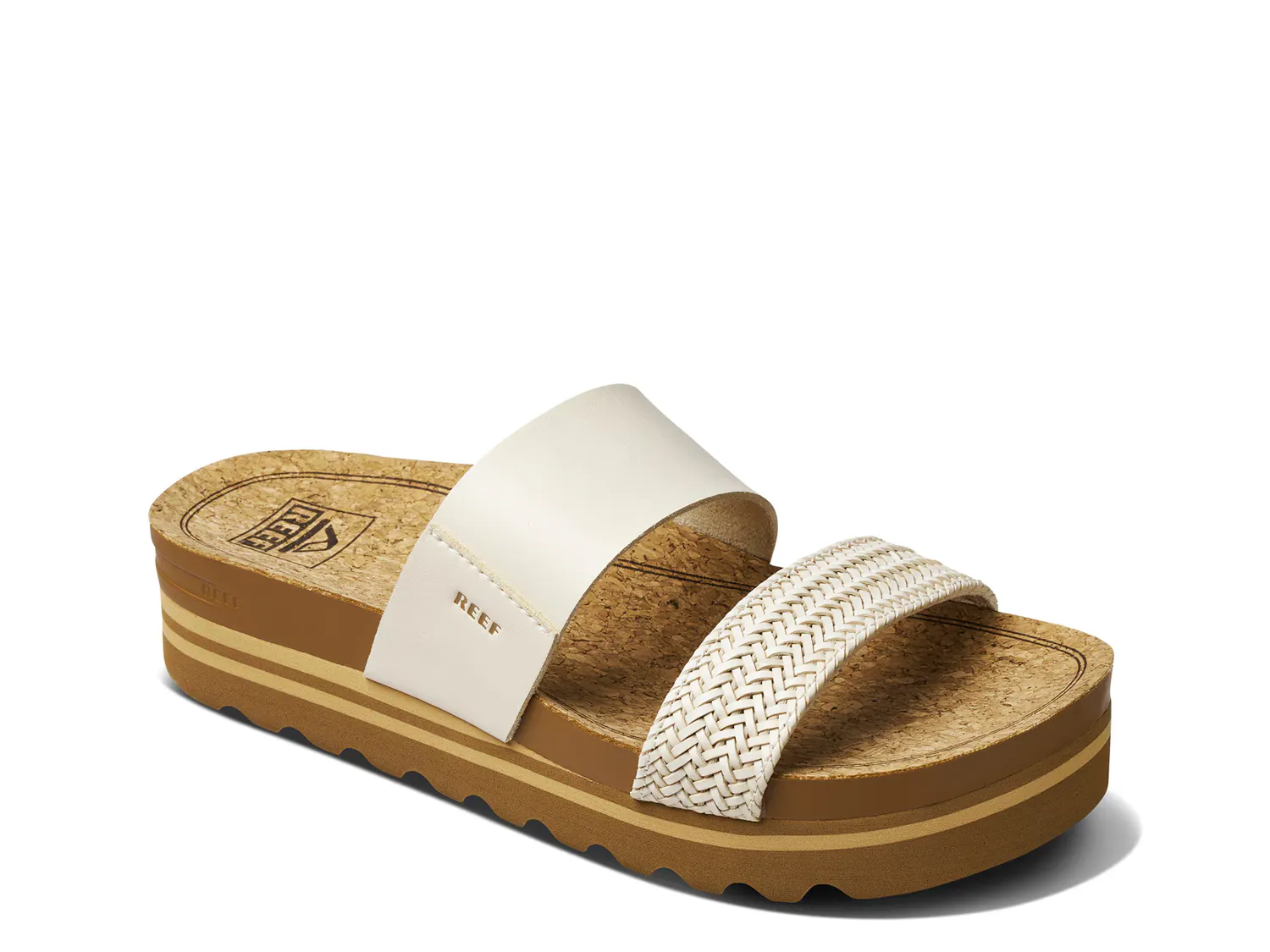 

Сандалии Cushion Vista Hi Wedge Sandal Reef, белый