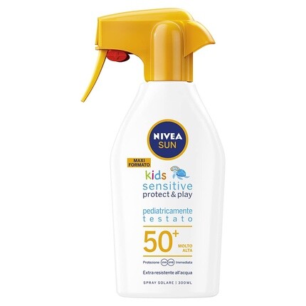 

Sun Maxi Kids Sensitive Protect & Play Солнцезащитный спрей 300 мл, Nivea