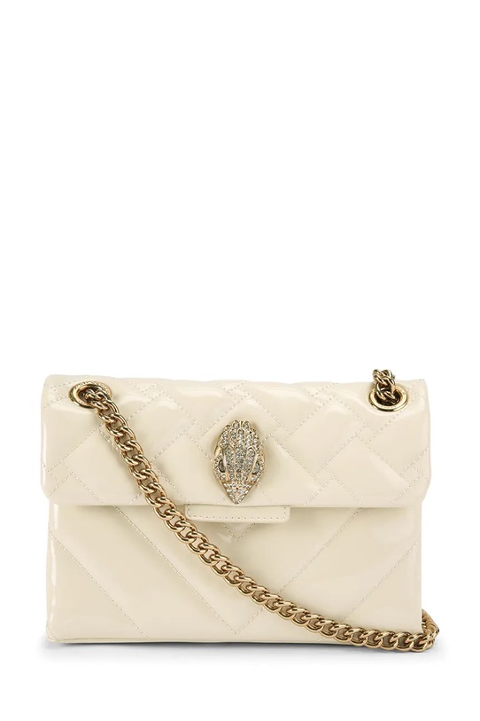 

Кожаная сумка kensington Kurt Geiger London, бежевый