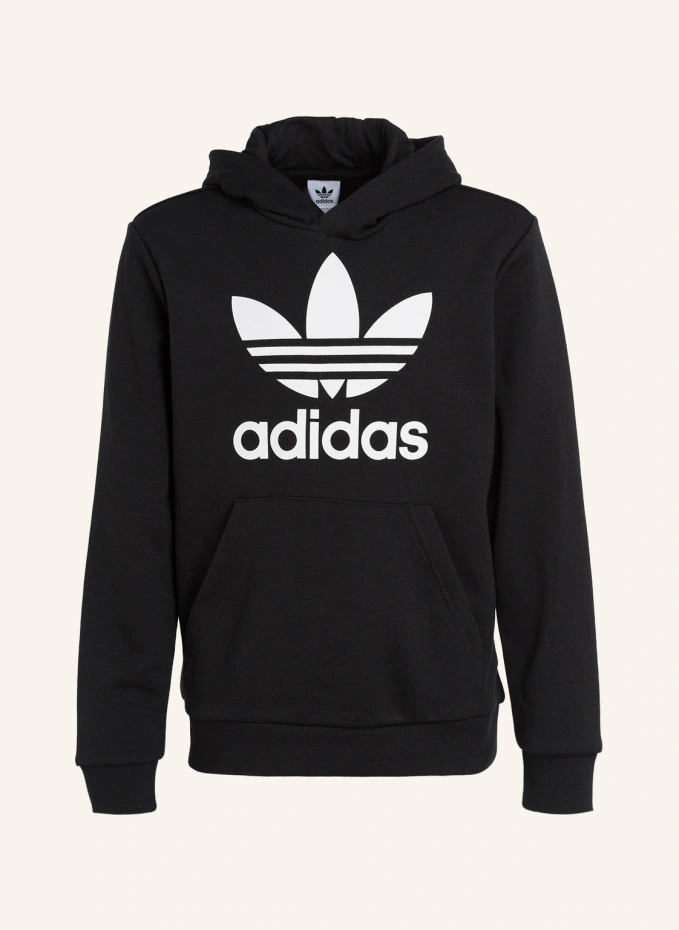 

Толстовка трэфоил Adidas, черный