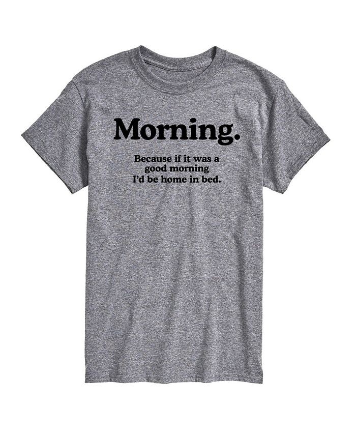 

Мужская футболка с коротким рукавом Morning AIRWAVES, цвет Gray