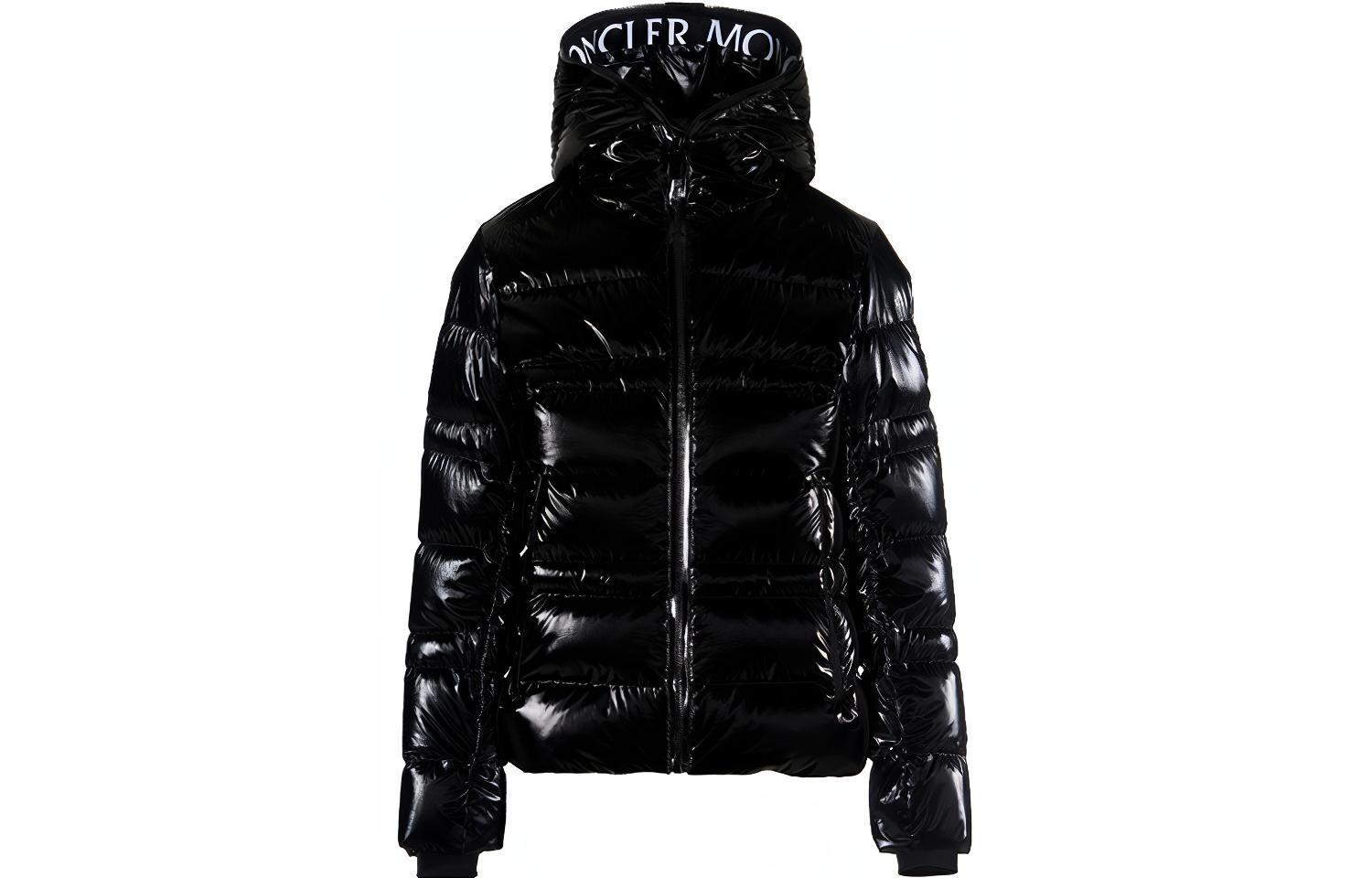 

Пуховик женский черный Moncler