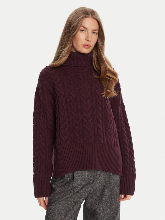 

Водолазка regular fit Embleton LKN1692RE88 Barbour, красный