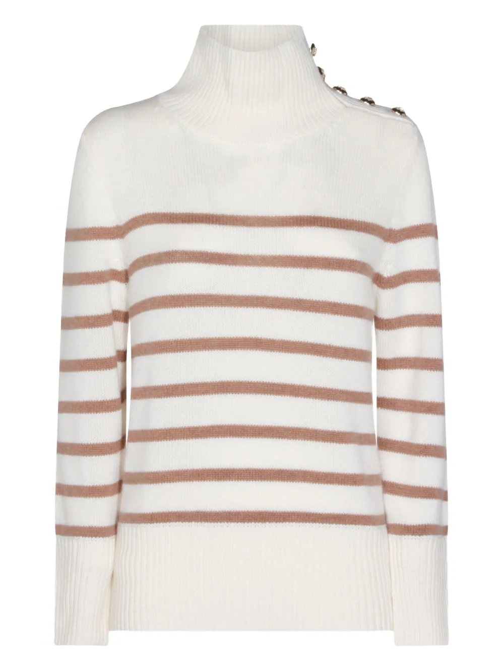 

Полосатый кардиган Margot на пуговицах Kujten, белый