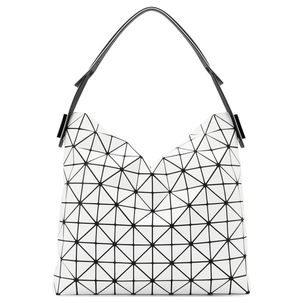 

ISSEY MIYAKE Сумка-багет из поливинилхлоридной смолы, женская, через плечо, белая