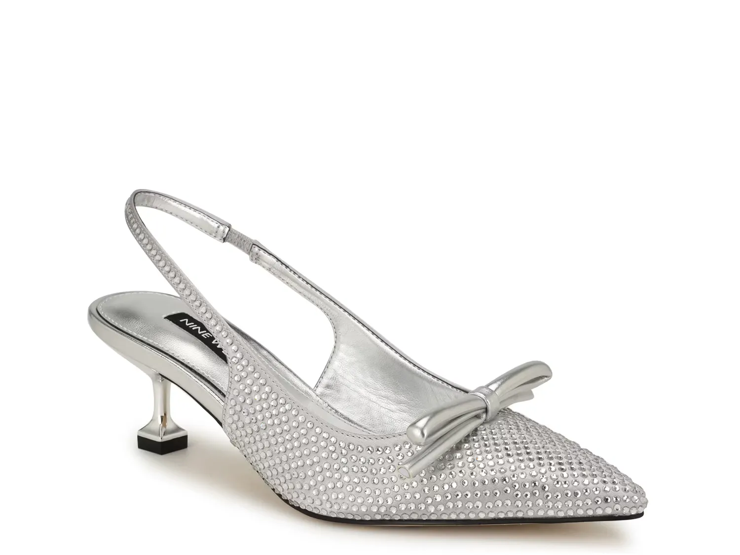 

Туфли Wunder Pump Nine West, серебряный/металлик