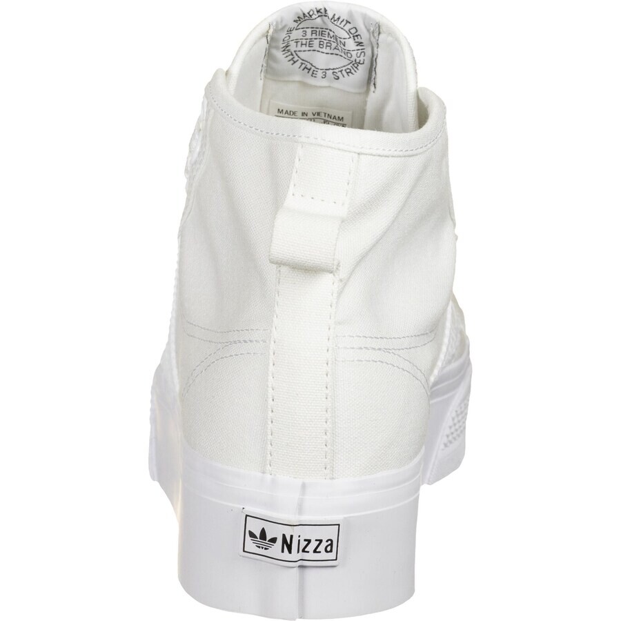 Кроссовки ADIDAS ORIGINALS High-Top Sneakers Nizza, белый — фото 3