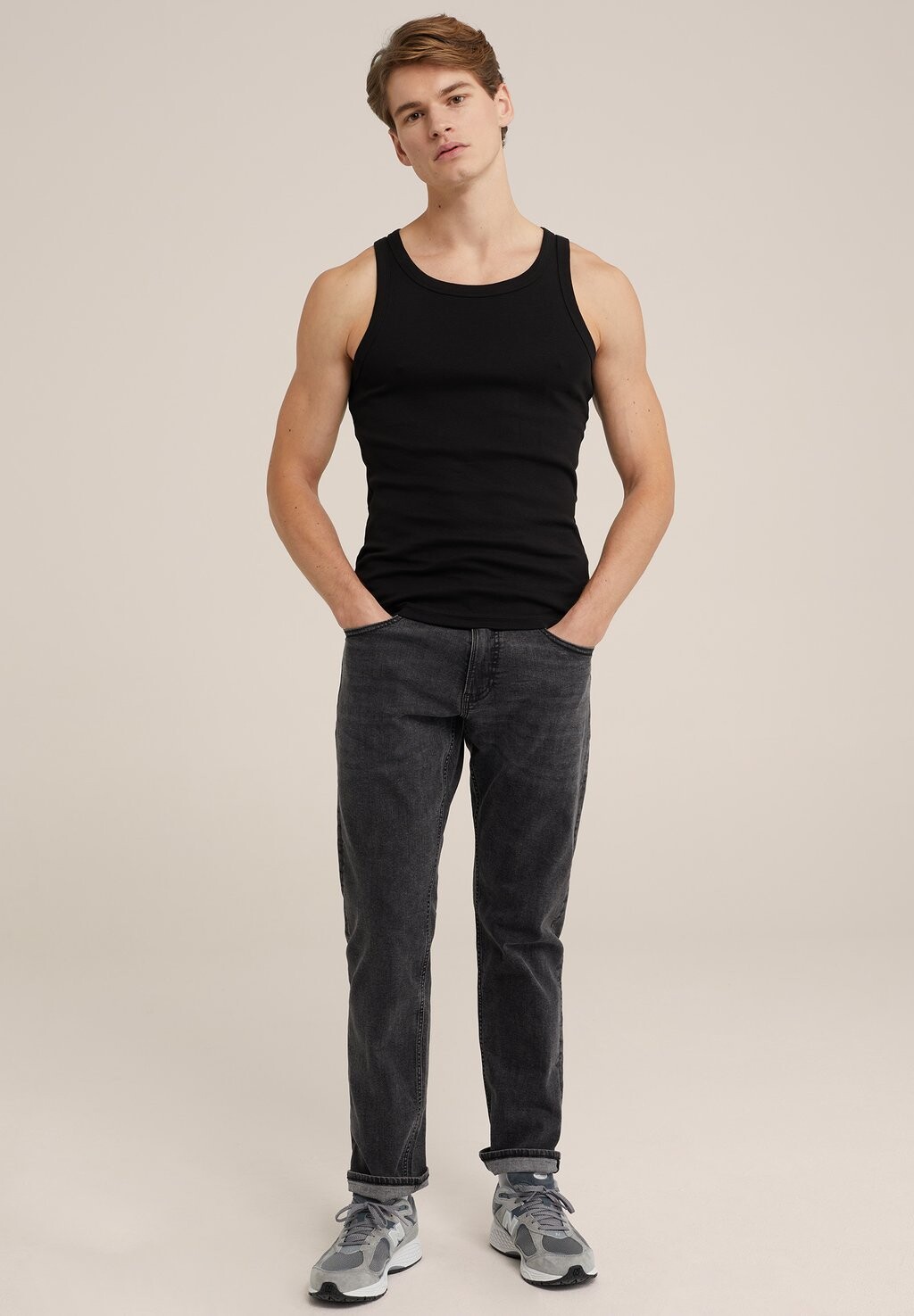 

Топ WE Fashion, черный