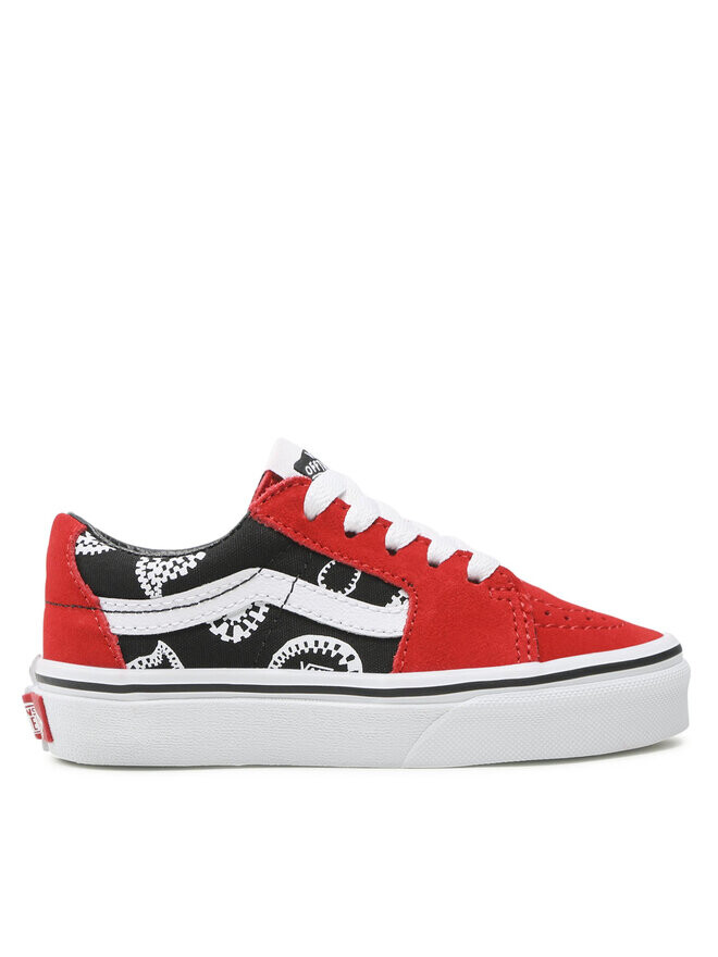 

Тканевые кроссовки Sk8-Low VN0A7Q5LIZQ1 Vans, красный/черный