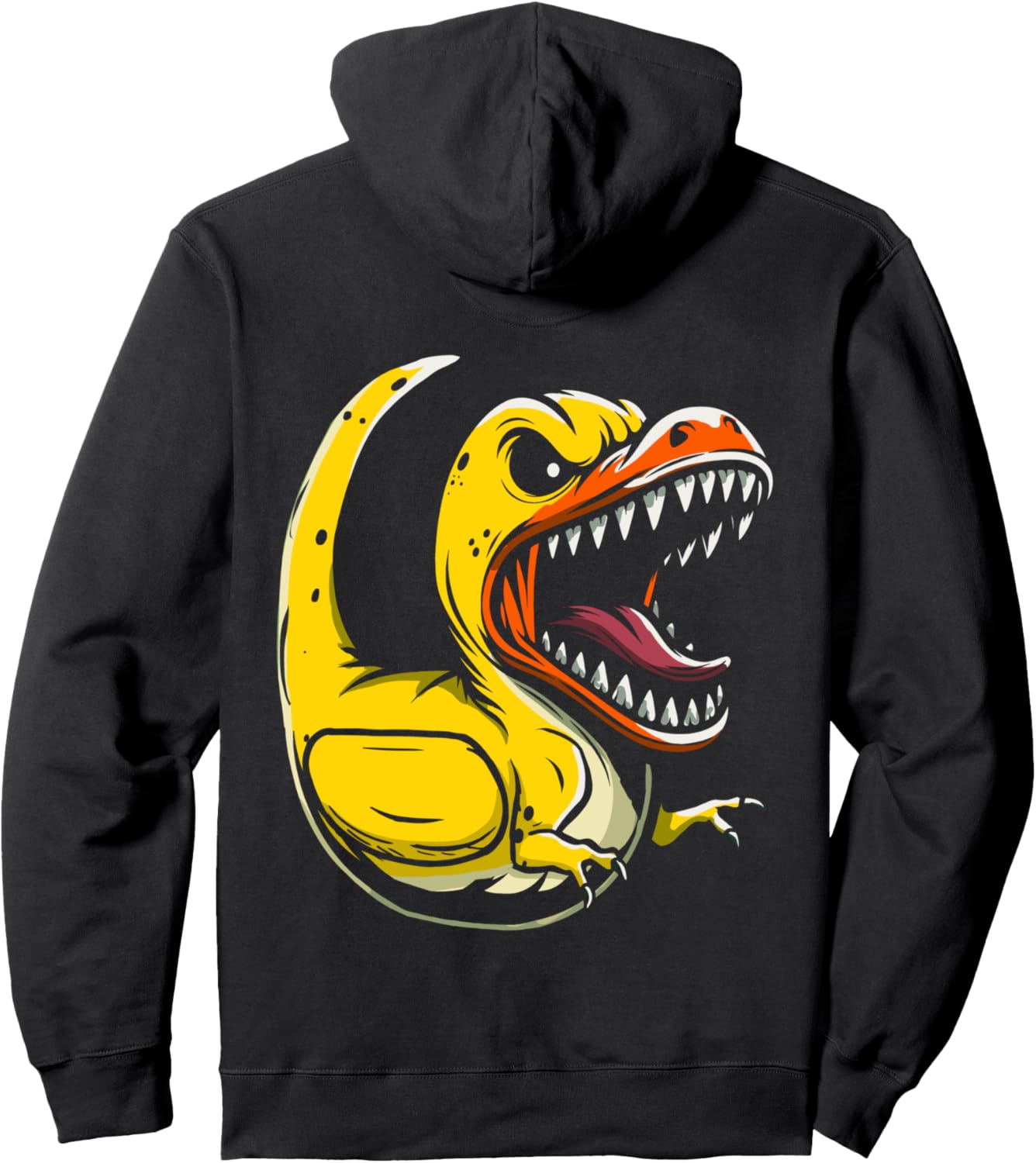 

Толстовка с изображением резиновой уточки тираннозавра и утенка-динозавра Exotic Rubber Duck Dinosaur Rubber Ducky Trex, черный