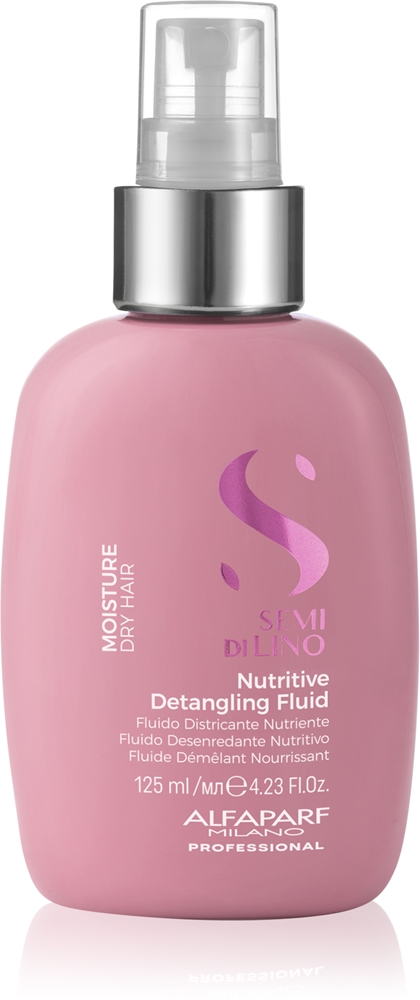

Полужидкий увлажняющий флюид Semi di lino Moisture Nutritive Detangizing Fluid, несмываемый, облегчающий расчесывание Alfaparf Milano, 125 мл
