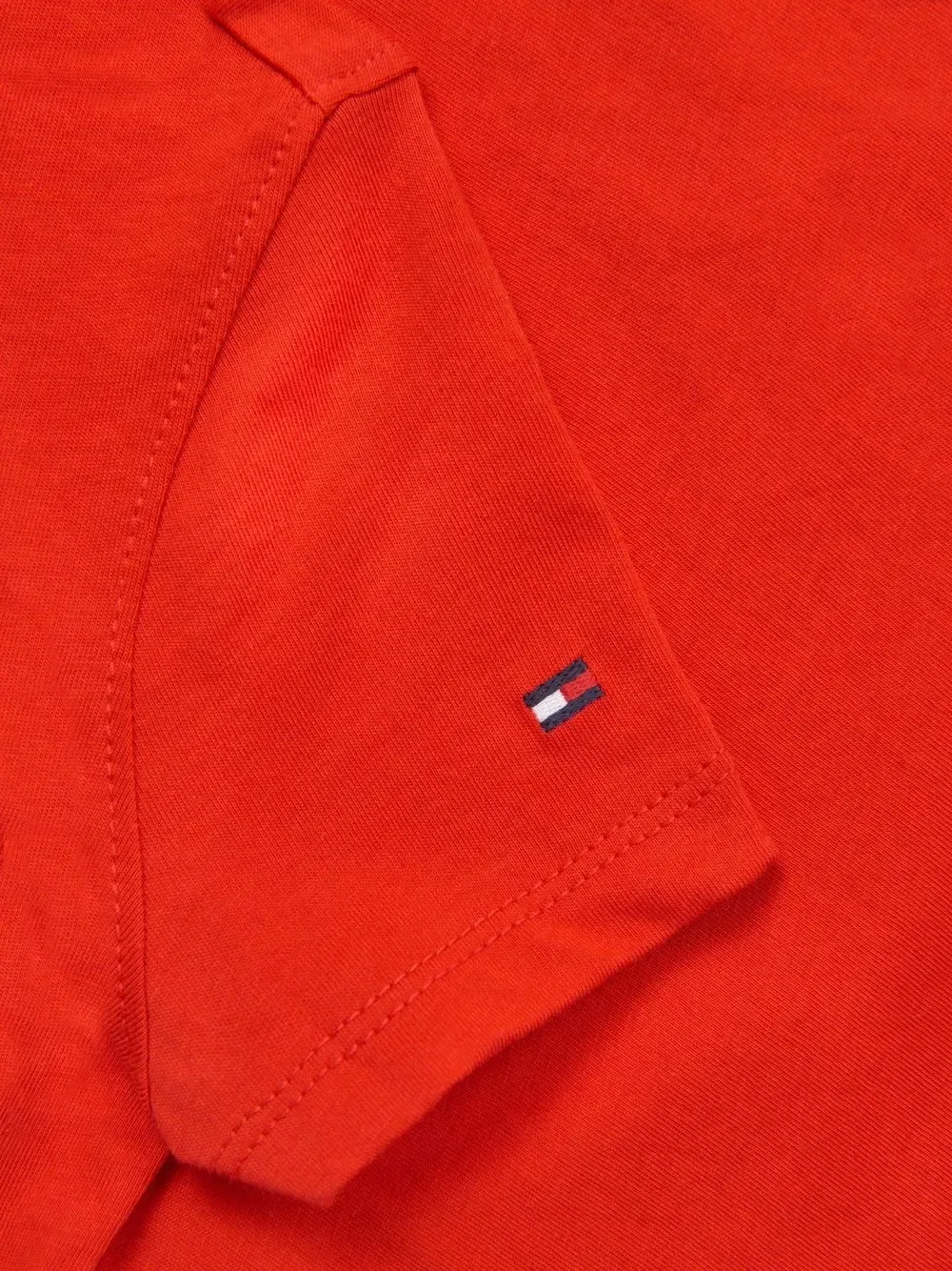 Футболка из органического хлопка с логотипом Tommy Hilfiger Junior, красный — фото 4