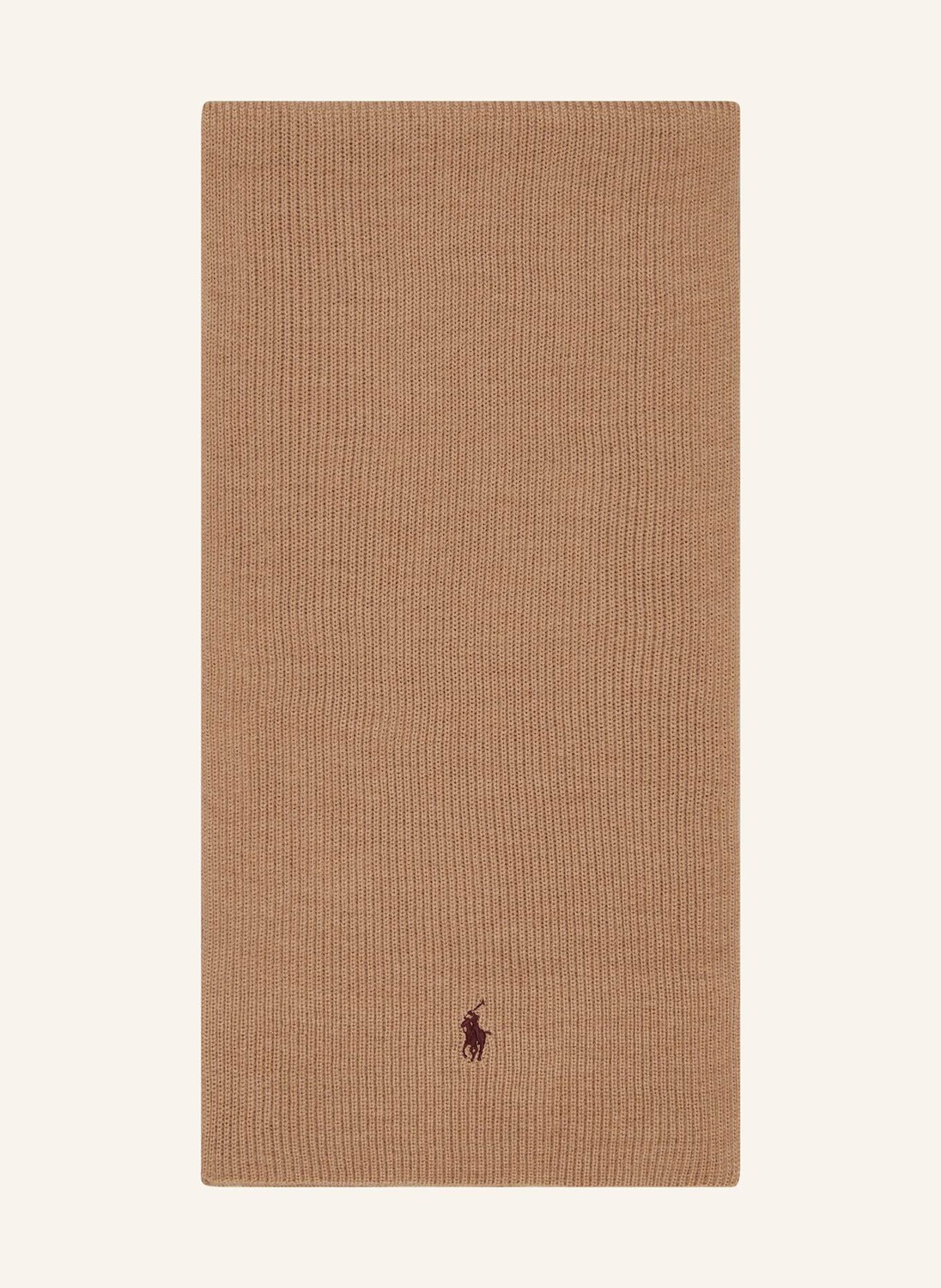 

Шарф из мериносовой шерсти POLO RALPH LAUREN, кэмел