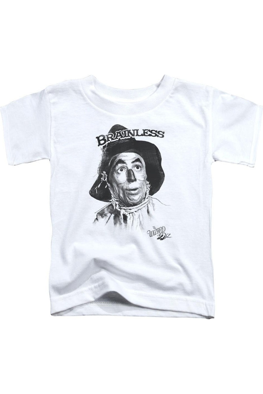 

Футболка "Волшебник страны Оз" без мозгов, детская, с коротким рукавом Gildan, белый