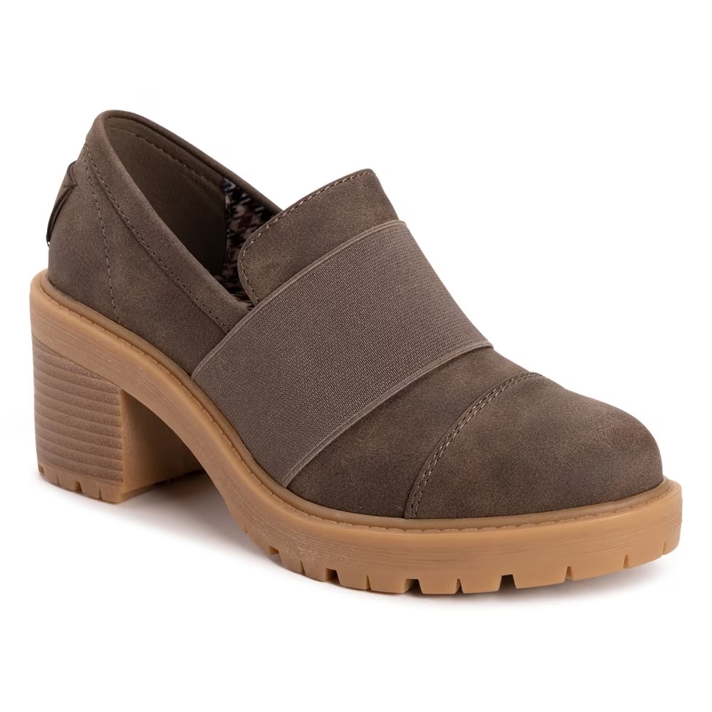 Туфли-лоферы на каблуке Lucy Lettie от Muk Luks, dark brown