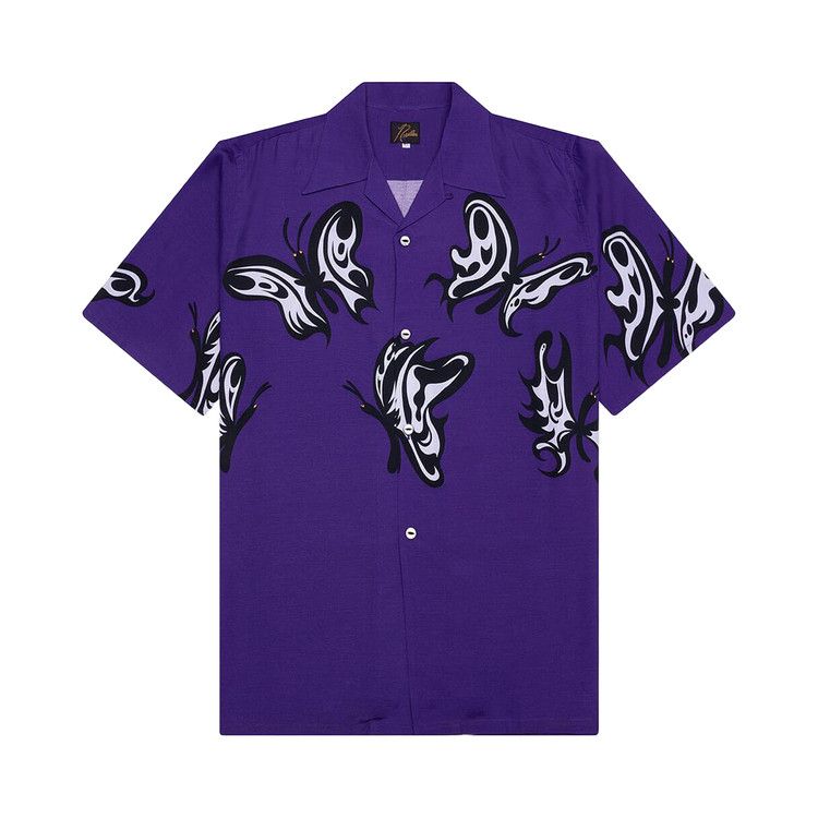 

Рубашка Needles x Kae Tanaka Papillon Short-Sleeve One Up Shirt, Purple