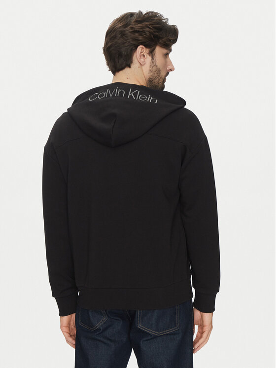 Толстовка обычного кроя K10K114267 Calvin Klein, черный — фото 3