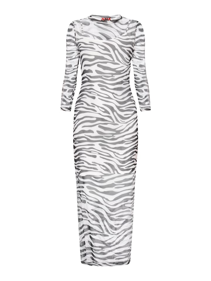 

Платье до колена myMo ROCKS, цвет white black