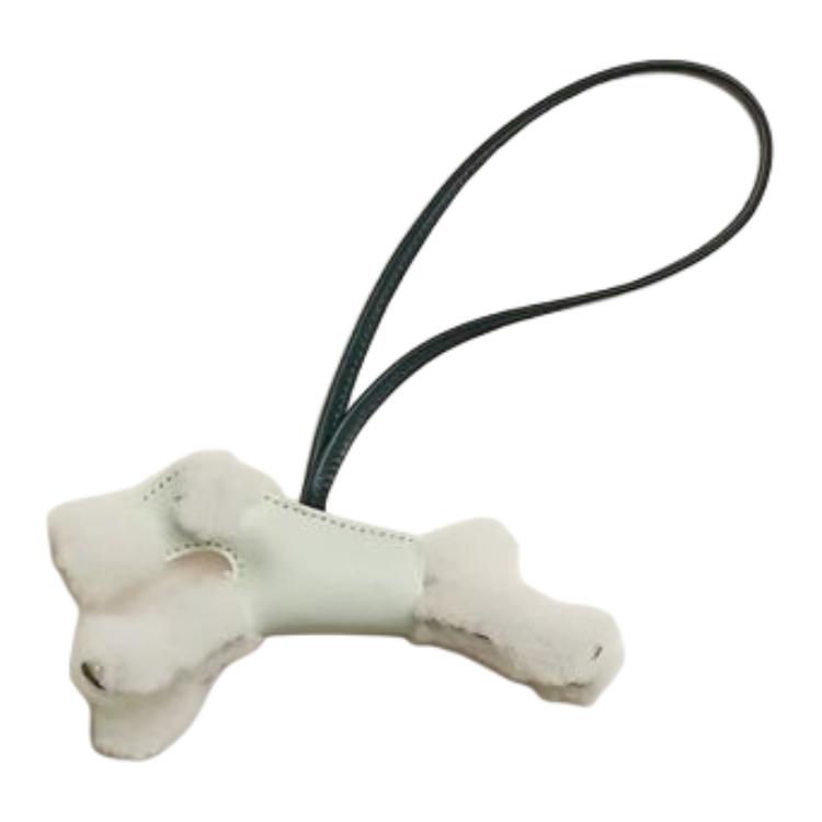 

HERMES Шерстяной кулон для женщин разноцветный, White