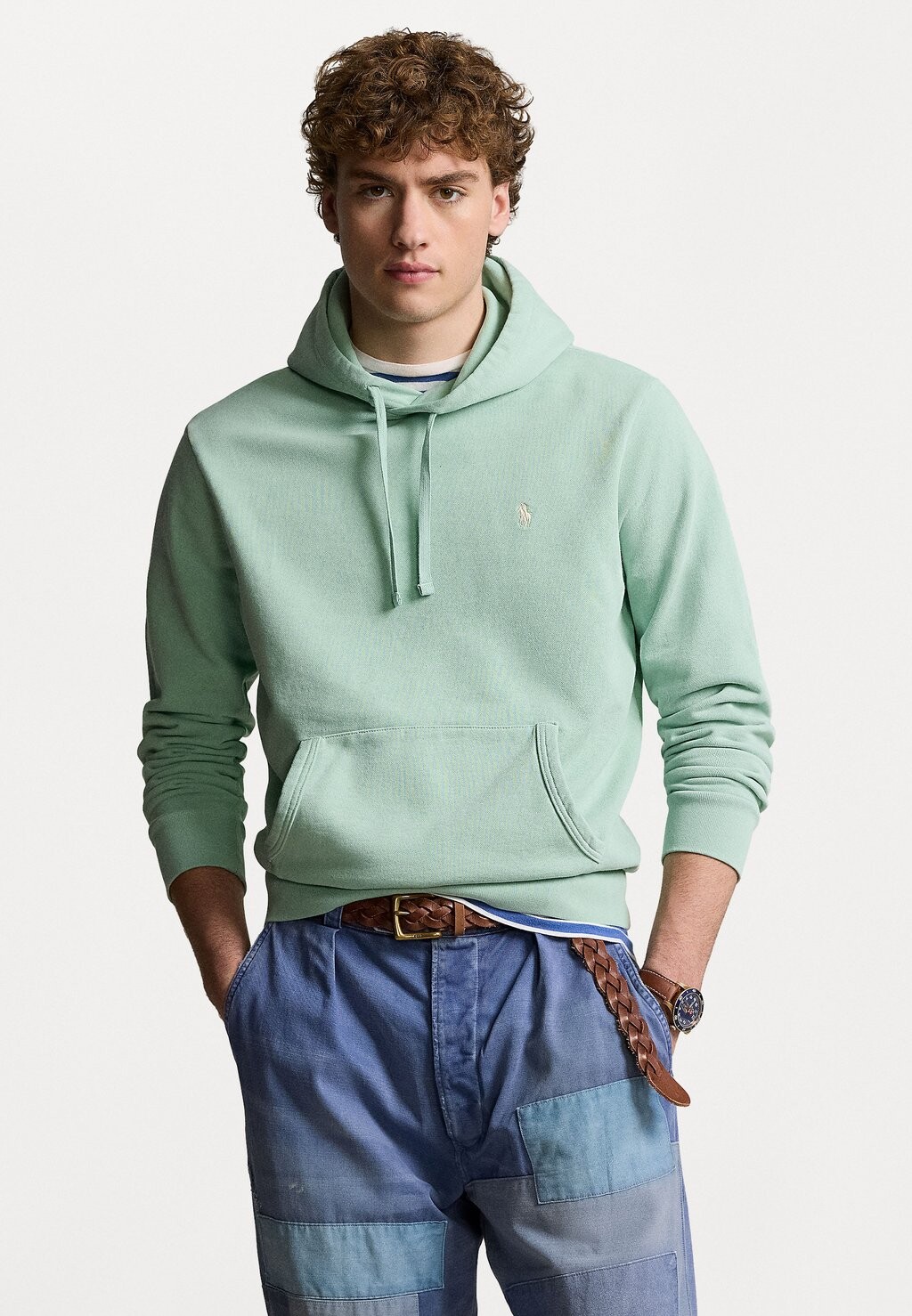 

Толстовка с капюшоном Hood Long Sleeve Polo Ralph Lauren, цвет celadon