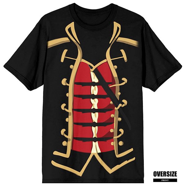 

Мужская футболка с принтом пиратского костюма на Хэллоуин Licensed Character