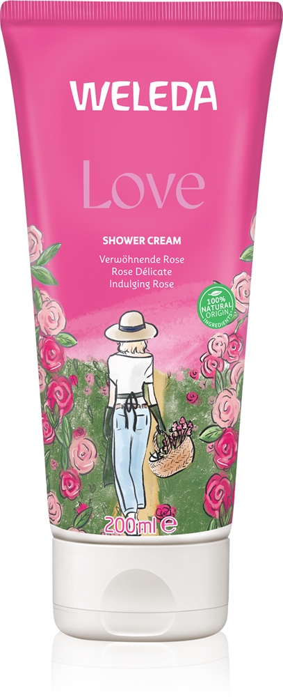 

Гель для душа Love Очаровательный Weleda, rose, jasmine and ylang-ylang 200 мл